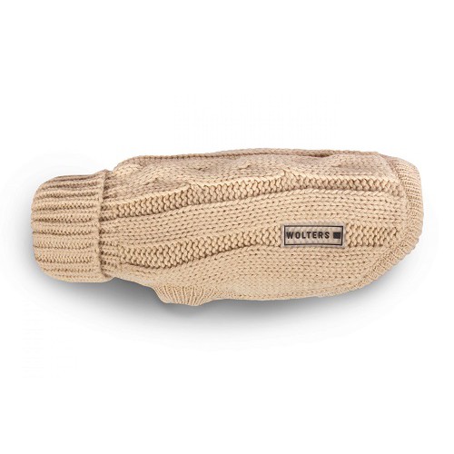 Wolters Pullover Cable, kleur beige